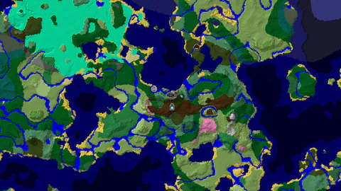 Dark Forest Spawn with a Close Ancient City