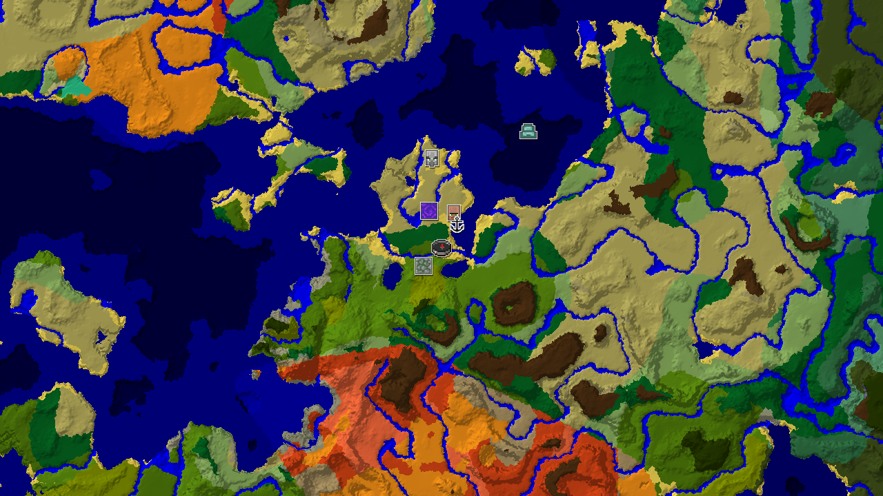 Spawn in Jungle with Village and Ruined Portal Nearby