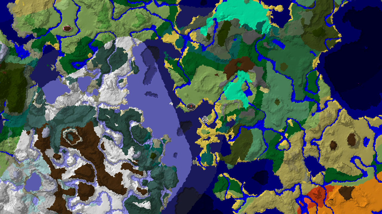 Spawn in Plains with 21 Biomes Nearby
