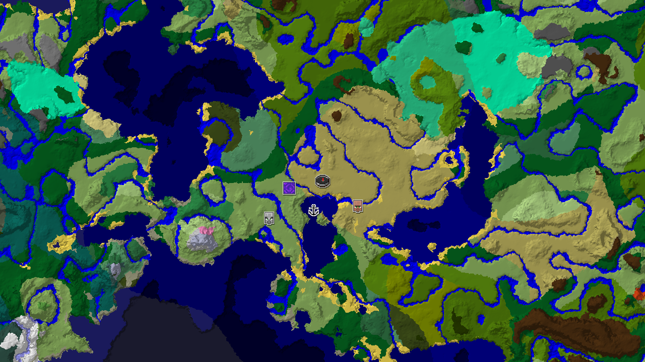Coastal Savanna Spawn with Nearby Ruined Portal