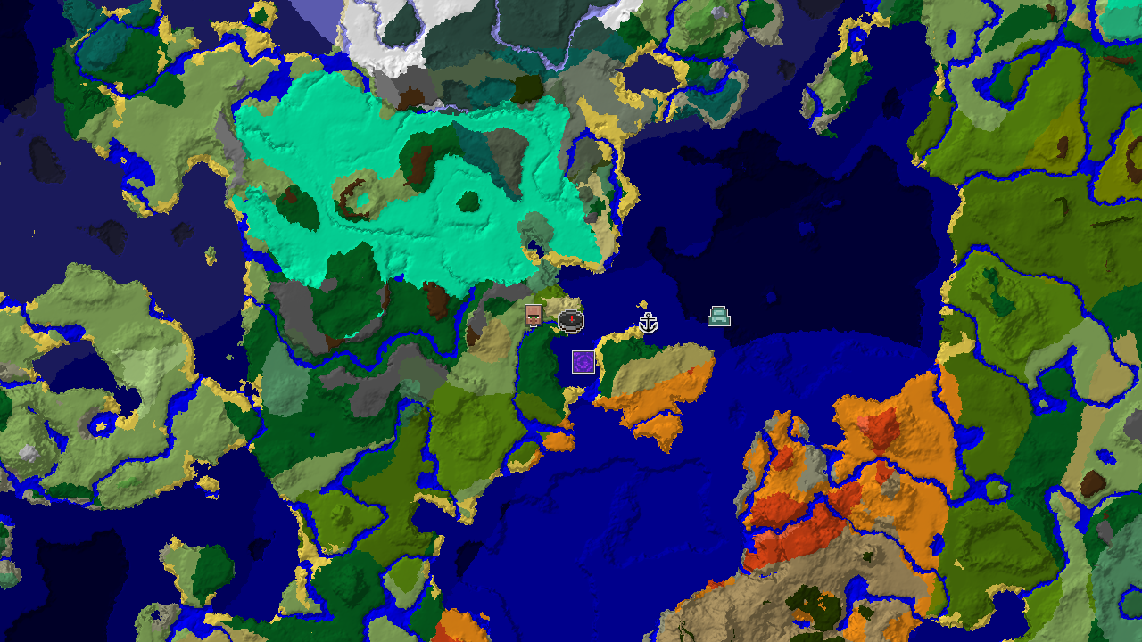 Village and Jungle Spawn with Ocean Views