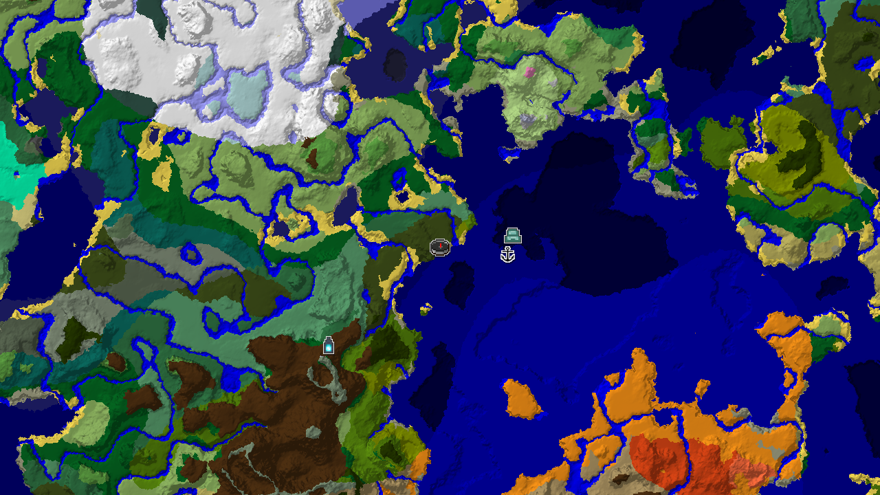 Bamboo Jungles and Ocean Monuments Near Spawn