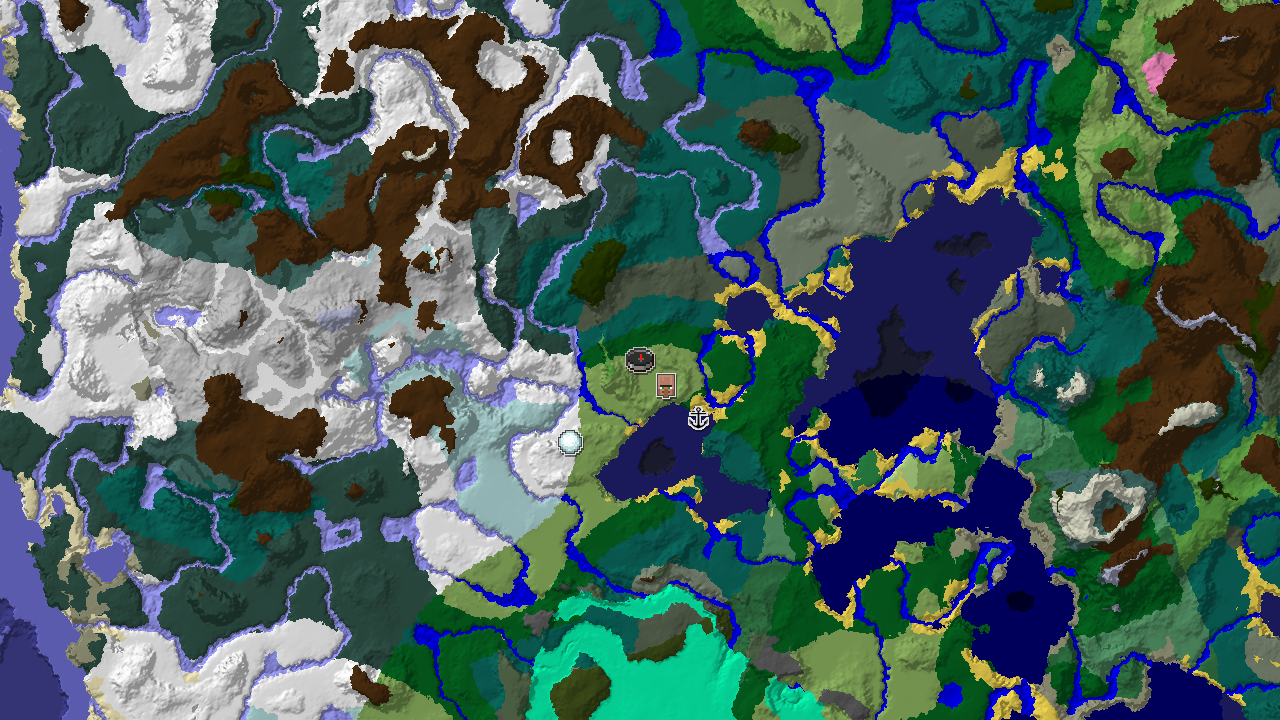 Start in Plains with an Igloo and Taiga nearby