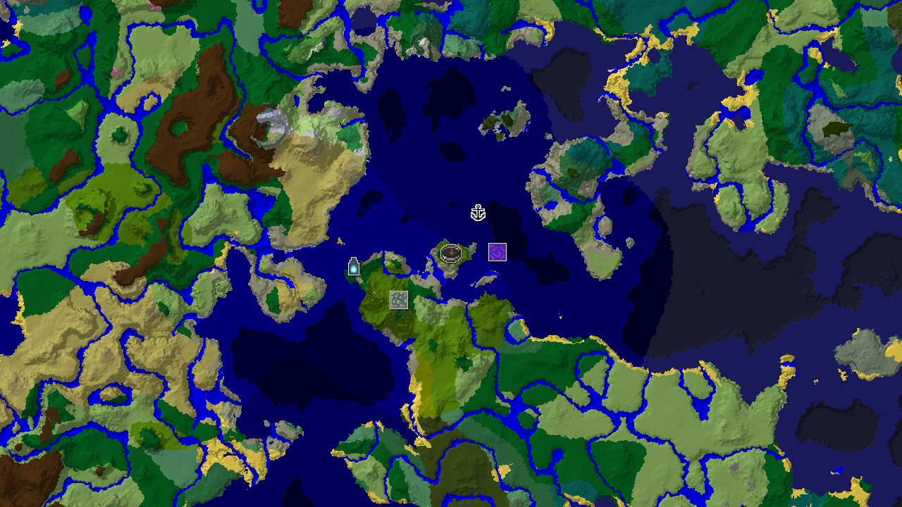 Jungle Spawn with Nearby Ancient City and Ocean Views