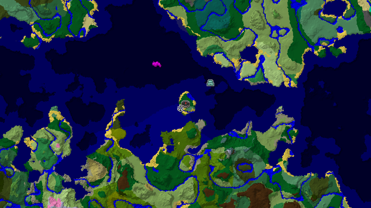 Ocean Monument Near Spawn in a Lush Jungle World