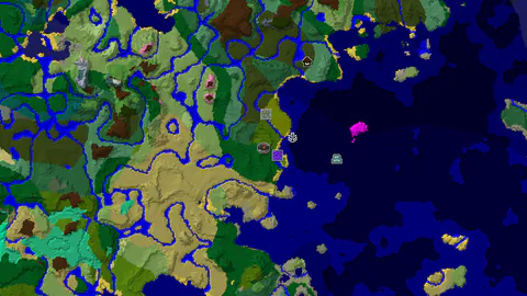 Bamboo Jungle Spawn with Nearby Ocean Monument