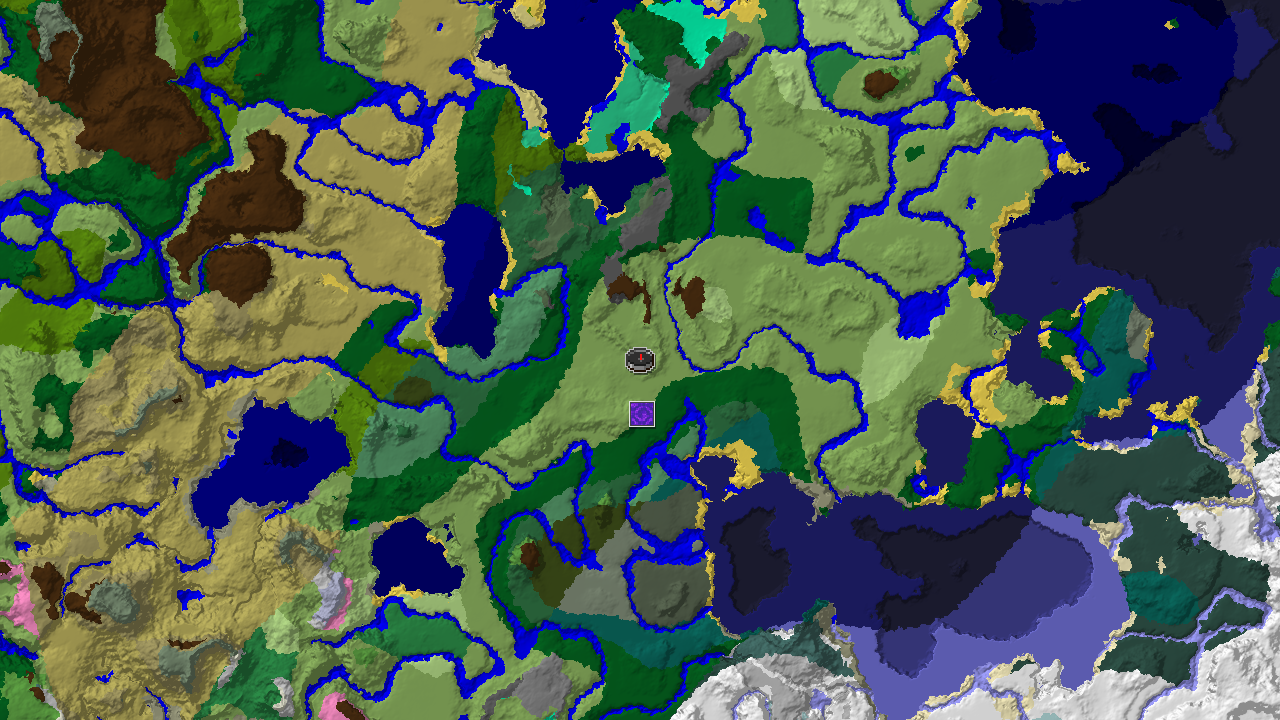 A True Biome Sampler: Nineteen Biomes Near Spawn