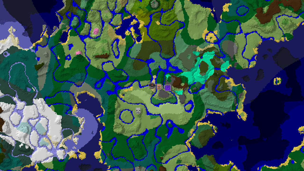 Windswept Savanna Spawn with a Close Waterside Village