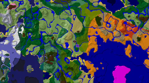 Woodland Mansion with Diverse Jungles Near Spawn