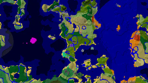 Spawn Near Bamboo Jungle and Coastal Villages