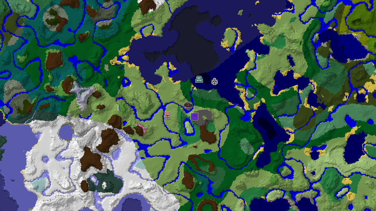 Spawn Near a Flower Forest and Ruined Portal