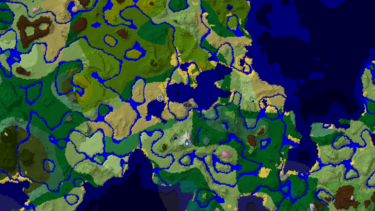 Savanna Spawn with a Nearby Ancient City
