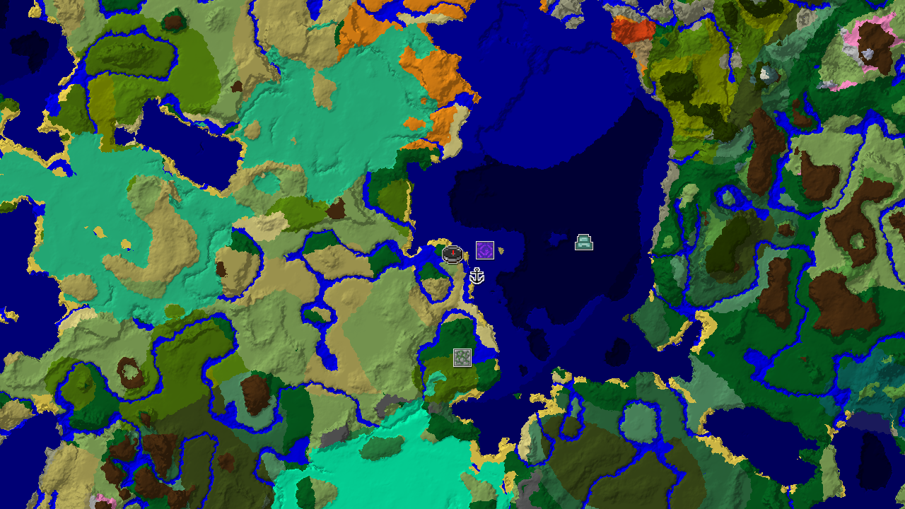 Jungle Temple Near Spawn, Warm and Mangrove Oceans