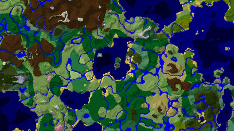 Spawn in a Forest with an Ancient City Nearby