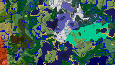 Snowy Plains with an Igloo and Shipwreck Close By
