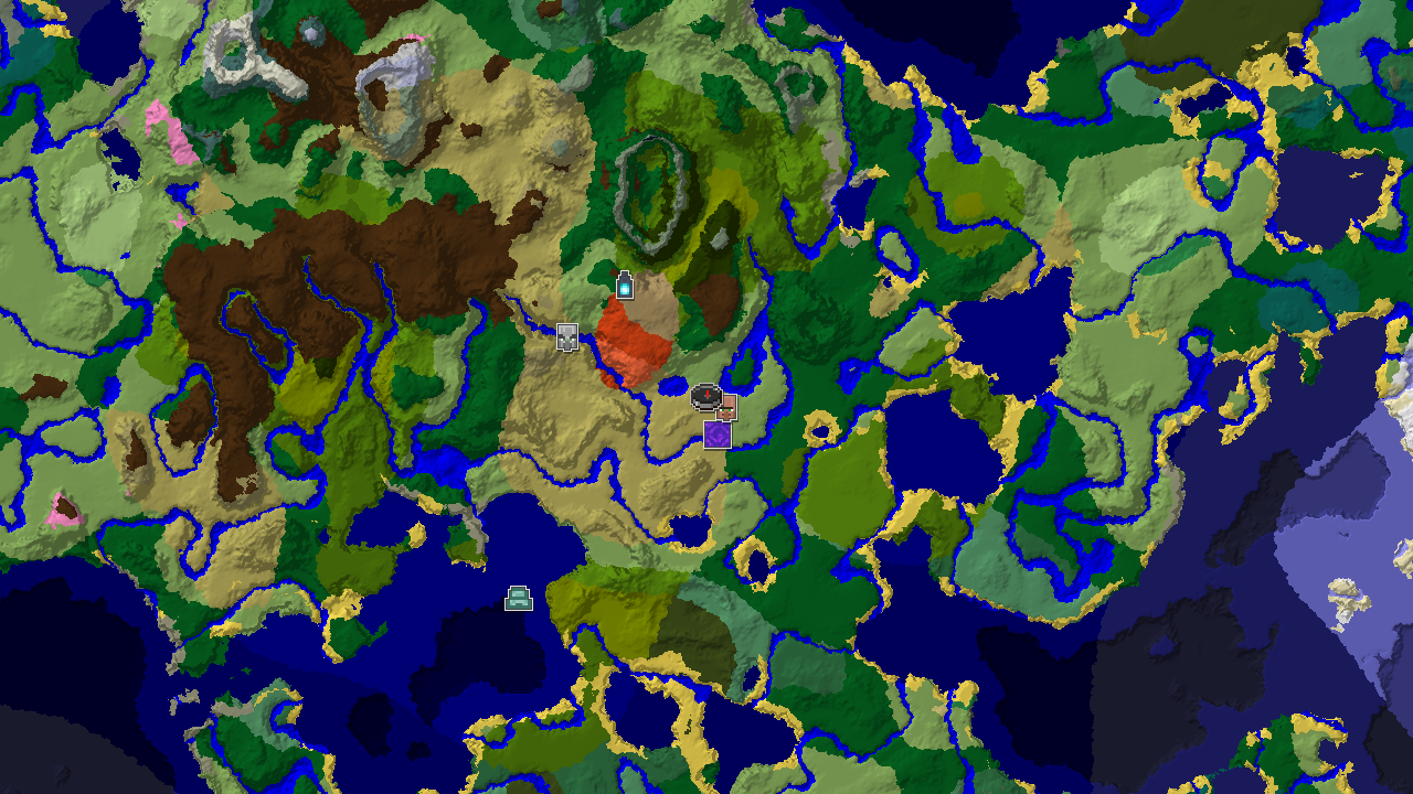 Spawn in Savanna, Discover Ancient City and Badlands