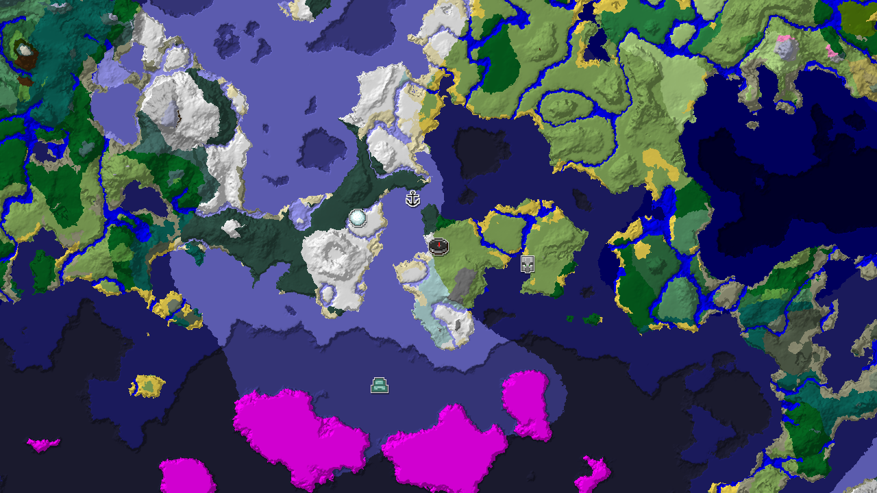 Ice Spikes and Cold Ocean Adventures Near Spawn