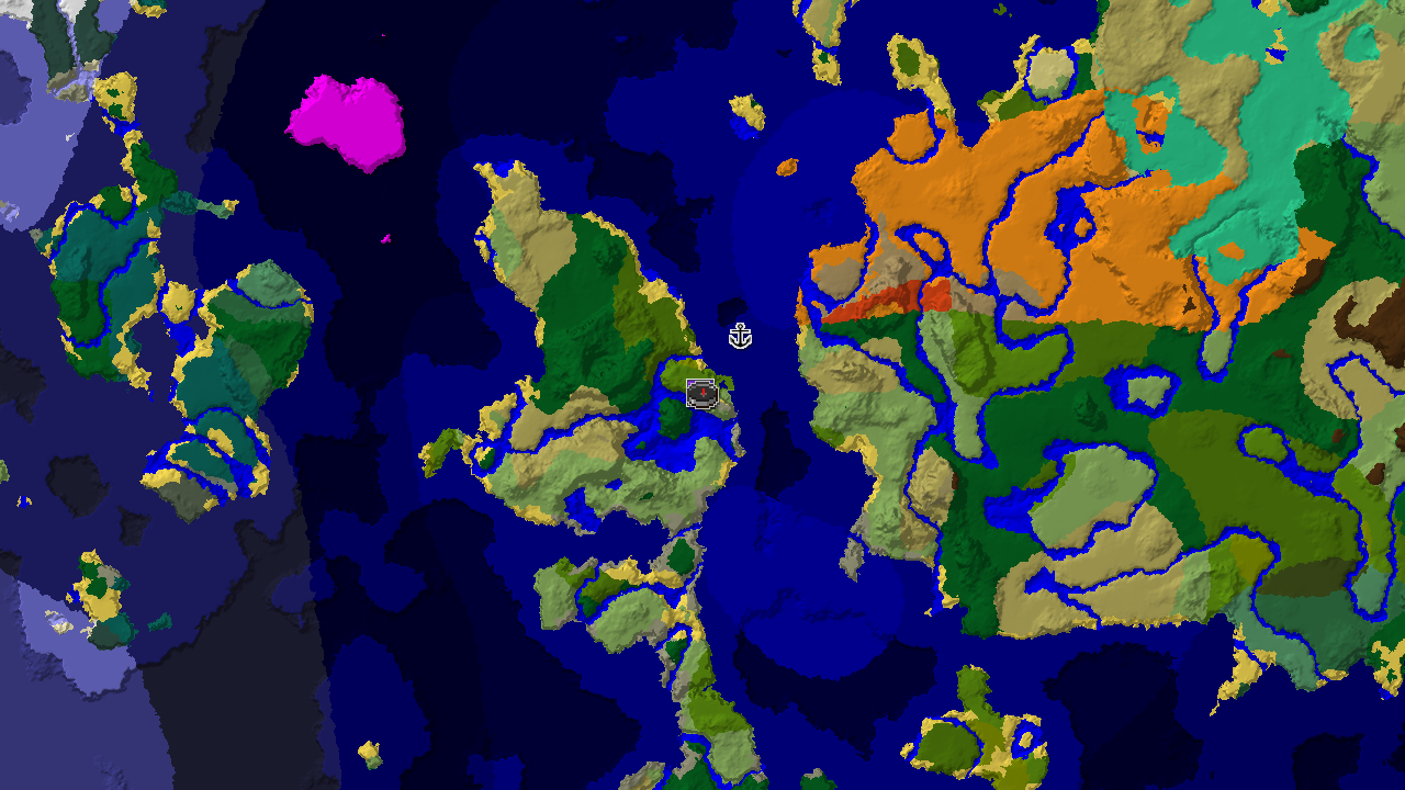 Coastal Spawn with Jungle and Warm Ocean