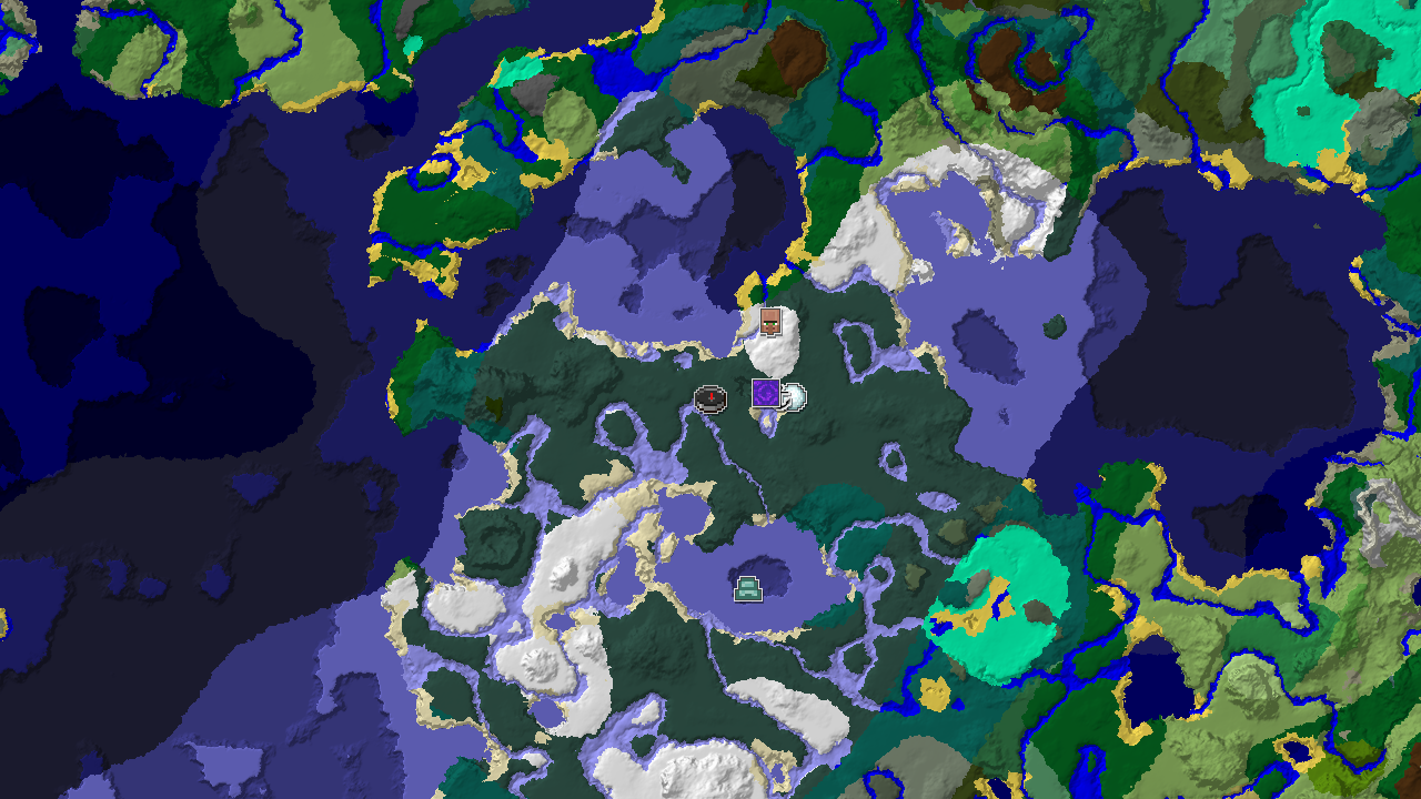 Snowy Taiga Spawn with Nearby Ocean Monument and Igloo