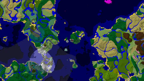 Forest Spawn with a Nearby Ancient City and Shipwreck