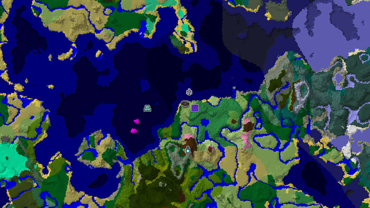 Ancient City Near Spawn in a Varied Biome World