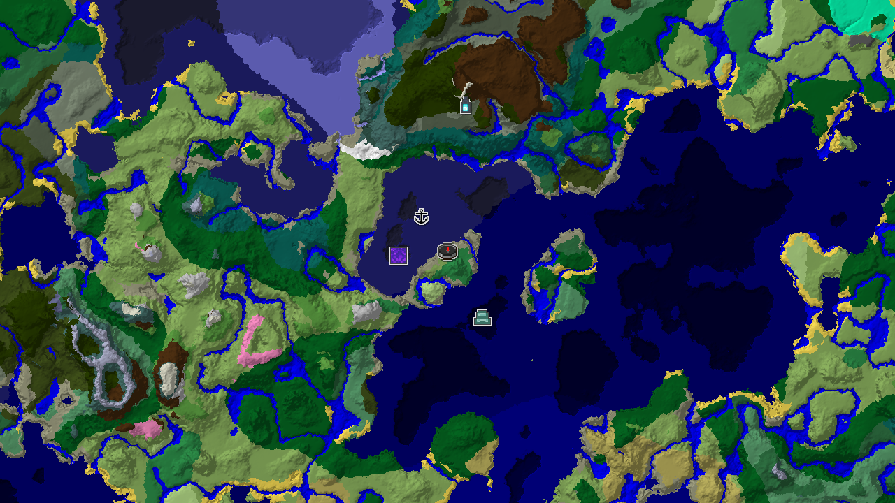 Spawn Near a Flower Forest and Shipwreck