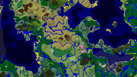 Savanna Plateau Start with Diverse Biomes Nearby