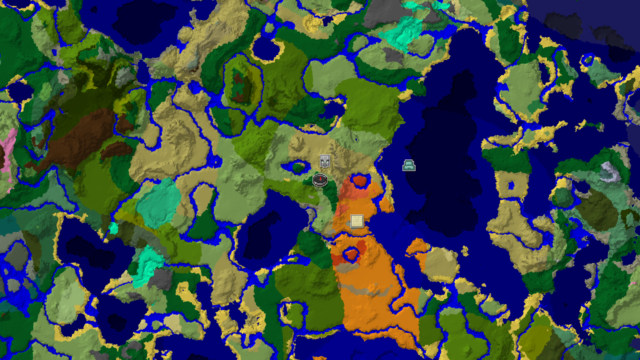 Spawn Near Eroded Badlands and a Pillager Outpost