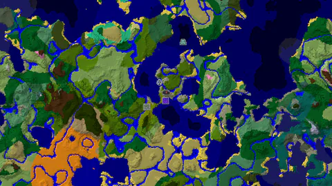 Bamboo Jungle Spawn with Nearby Ocean and Rivers