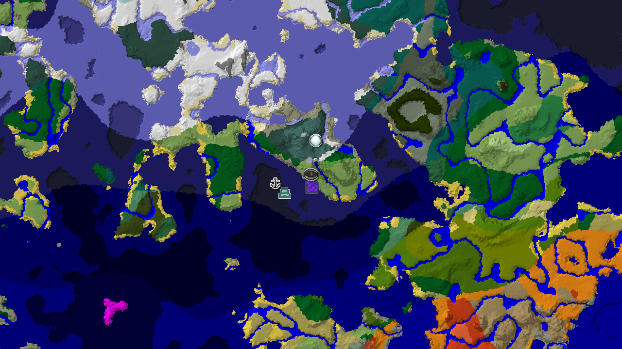 Spawn in Plains with Close Ocean Monument and Igloo