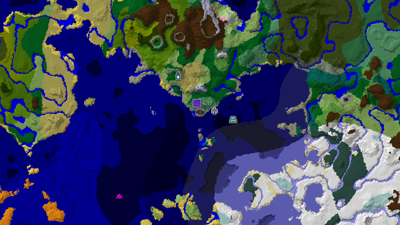 Spawn in Birch Forest with Ancient City and Monuments