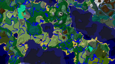 Spawn Near a Rare Cherry Grove and Ocean Shores