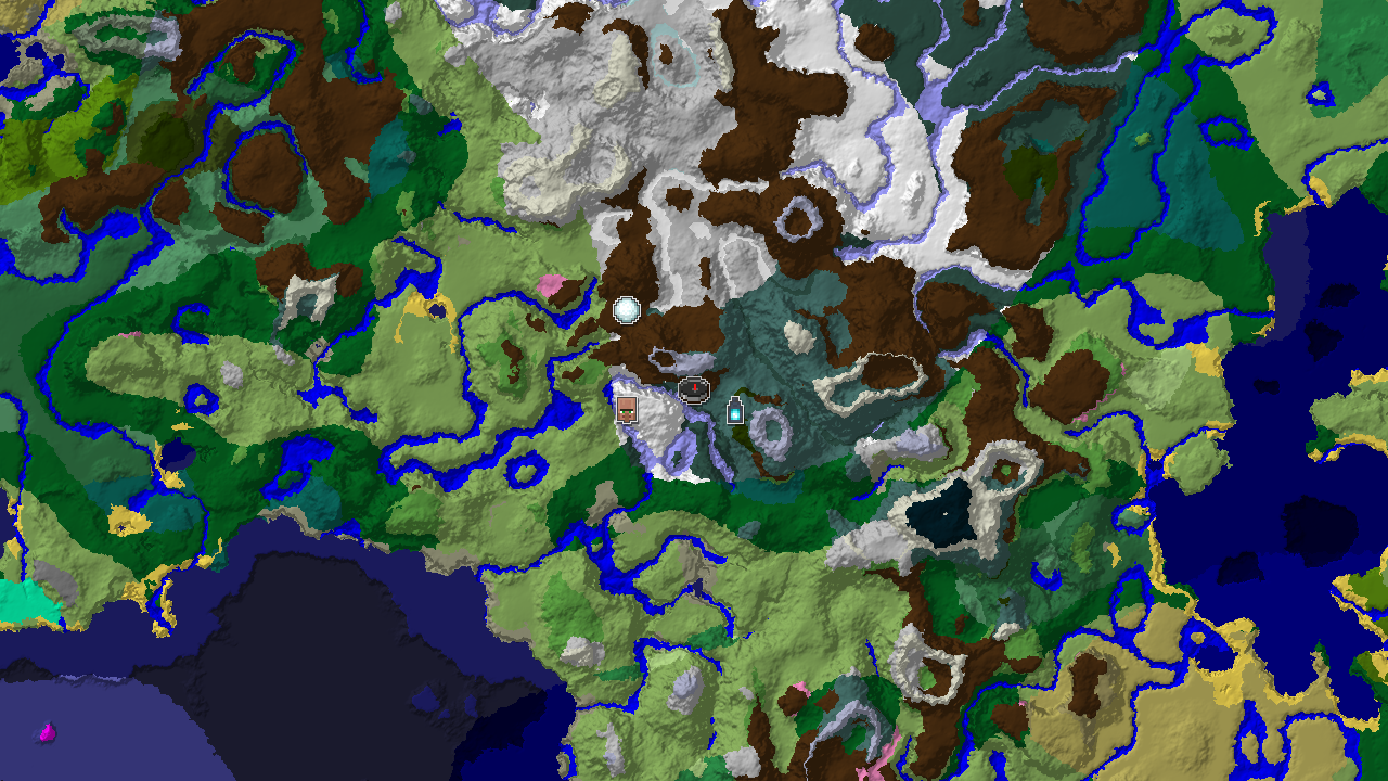 Spawn in a Grove, Ancient City Nearby