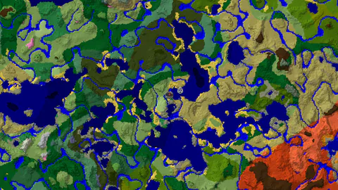 Flower Forest Spawn with Extensive Biome Variety
