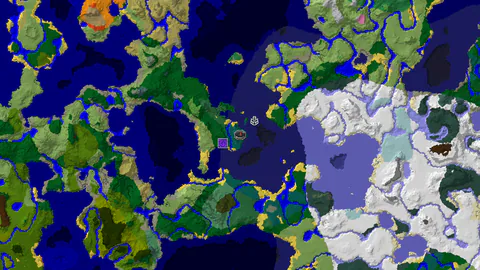 Coastal Taiga Start with Nearby Ruined Portal