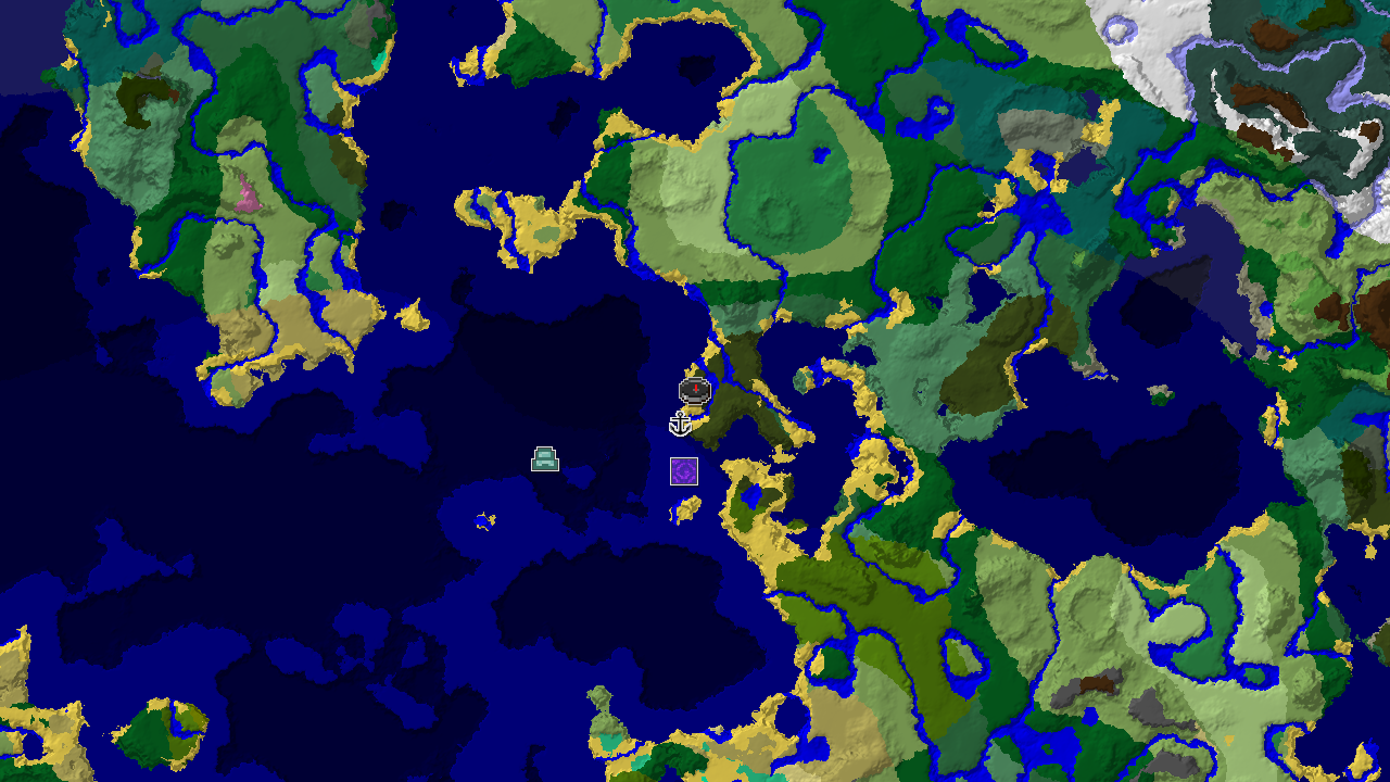 Ocean Monument Near Dark Forest Spawn