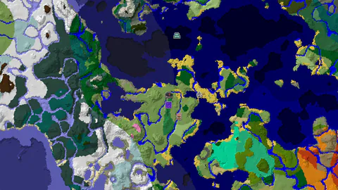 Flower Forest and Coastal Village Start