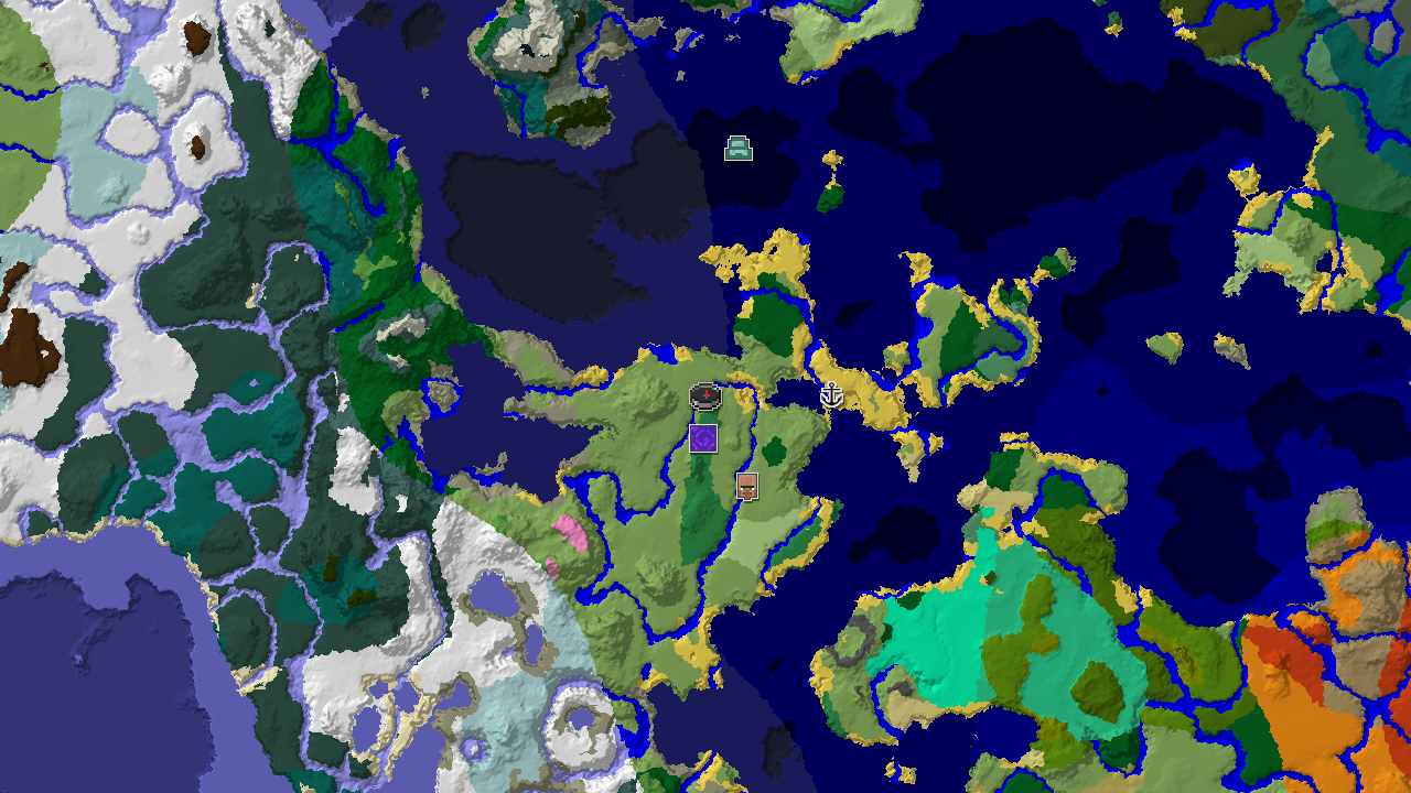 Flower Forest and Coastal Village Start