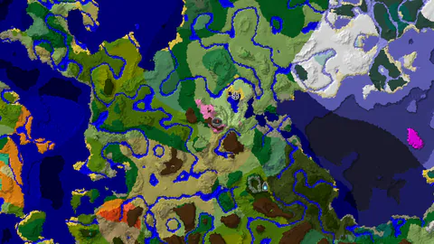 Cherry Grove Spawn with Nearby Plains and Savanna