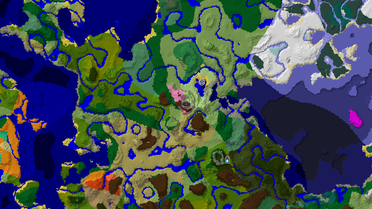 Cherry Grove Spawn with Nearby Plains and Savanna