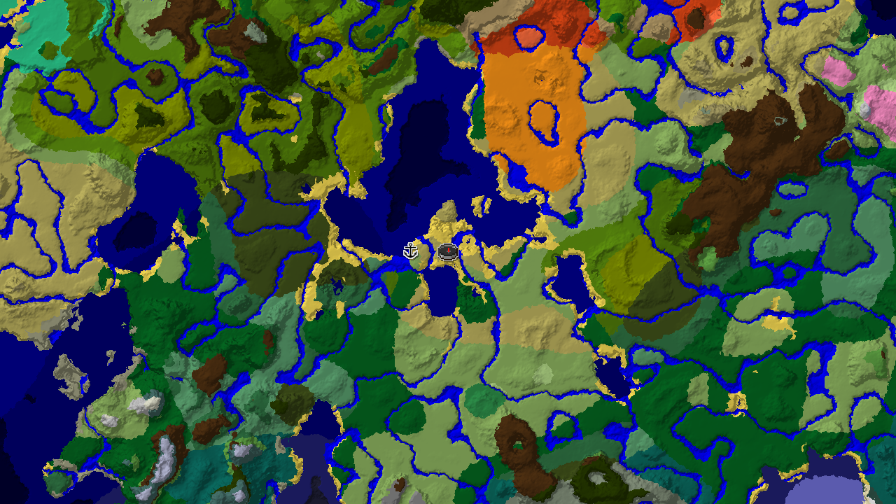 Coastal Savanna Start with Extensive Biome Variety
