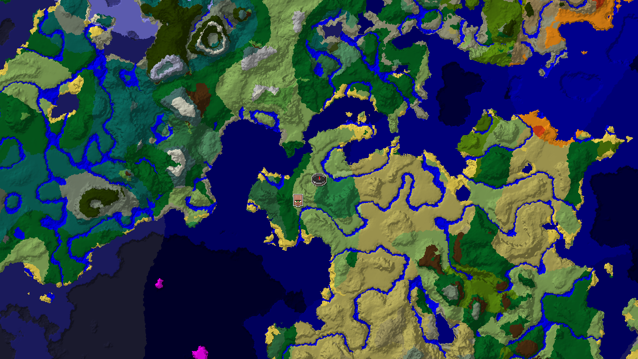 Spawn in Plains with a Flower Forest nearby