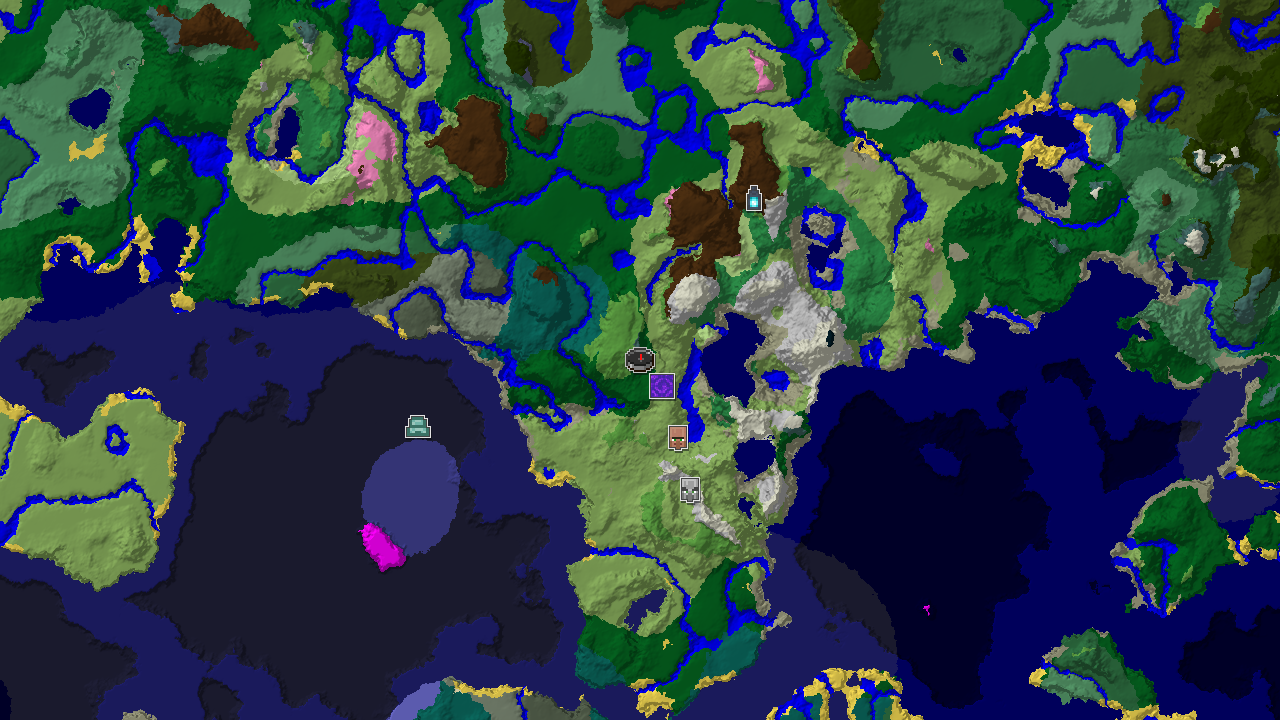 Forest Spawn with a Close Ancient City and Varied Biomes