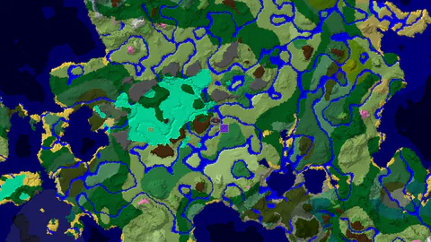 Spawn in Plains with a Nearby Flower Forest