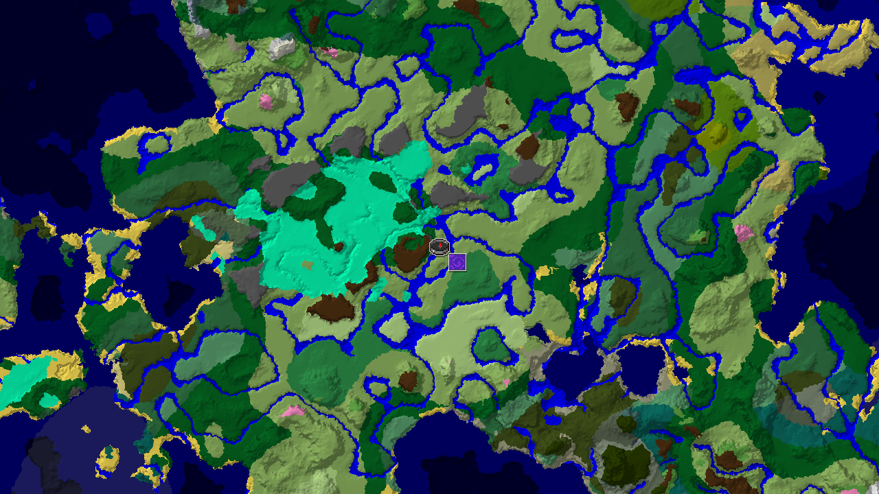 Spawn in Plains with a Nearby Flower Forest