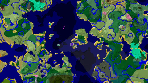 Ocean Monument Near Spruce Taiga Spawn