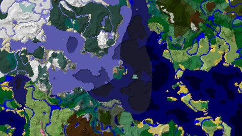 Taiga Spawn with Nearby Village and Ancient City