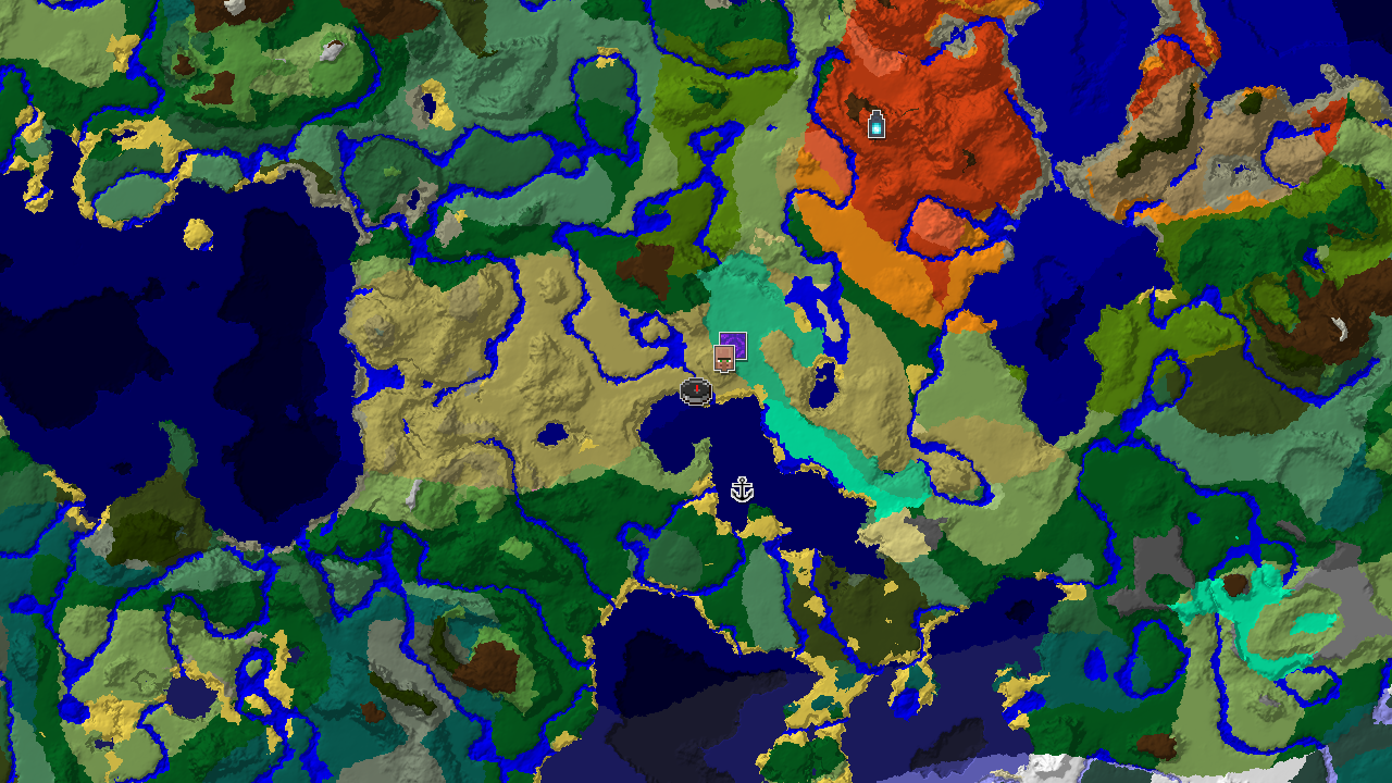 Savanna Spawn with a Nearby Mangrove Swamp