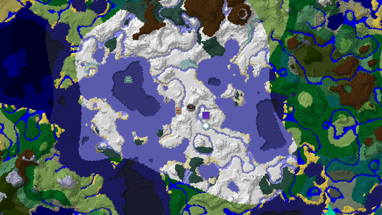 Ice Spikes and Villages in a Frozen Frontier