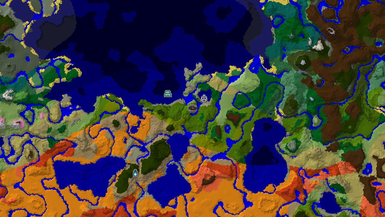 Spawn in Sparse Jungle with Nearby Bamboo and Badlands